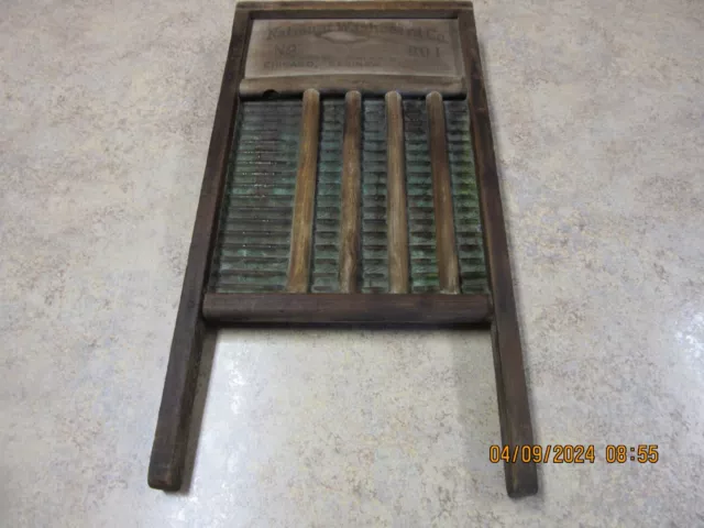 Vintage National Washboard Co. No. 801 (As Pictured)