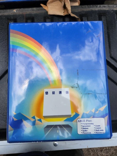 Vintage Business Software ABLE PLUS PC DOS Used
