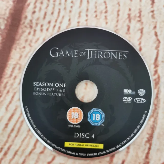 Home Box Office Home Video Game of Thrones: Season 7-8 (DVD) 