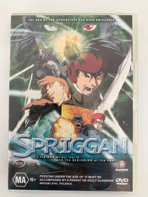 SPRIGGAN MOVIE JAPANESE Animation Anime DVD MA15+ - PAL Region 4 $9.45 -  PicClick AU