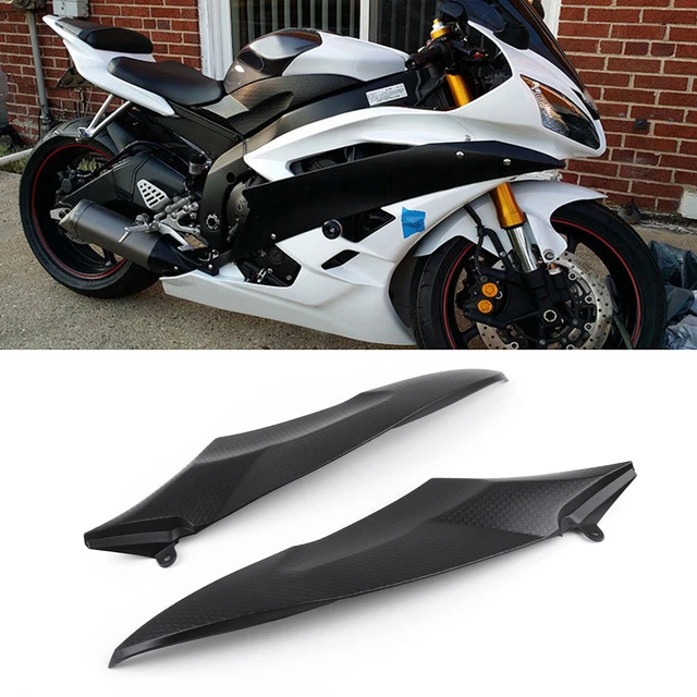 Tank Side Fairing Panel Gas Tank Cover For Yamaha 2006 2007 YZF R6 2006-2007 US