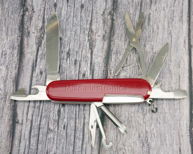 VICTORINOX CLIMBER SWISS Army Knife Reamer Punch Sewing Awl Wire