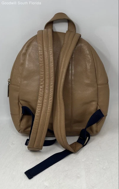 TOMMY HILFIGER WOMENS Pauletta Brown Pebbled Leather  display picture 1