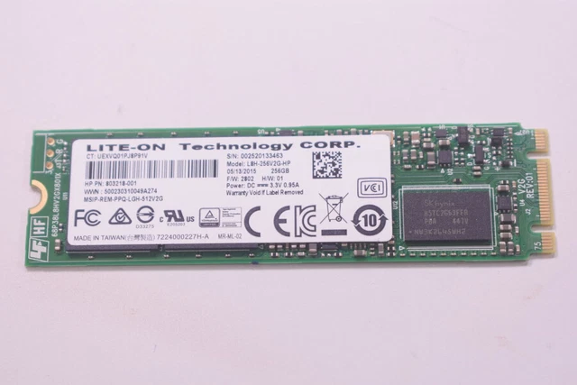 L8H-256V2G Lite-On 256gb M.2 2280 6gbps Internal Solid State Drive