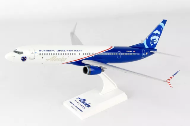 Alaska Airlines - Veterans - Boeing 737-900ER 1:130 SkyMarks SKR917 Modell B737