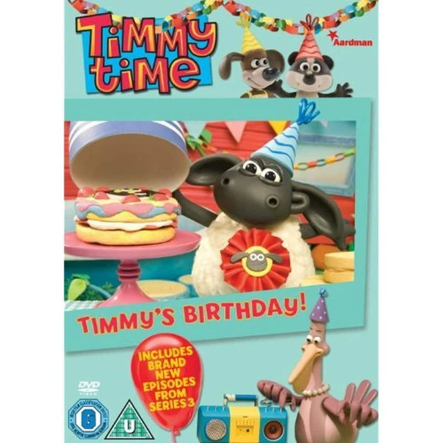 TIMMY TIME Timmy's Birthday [DVD] [Region 2] New Sealed £4.99