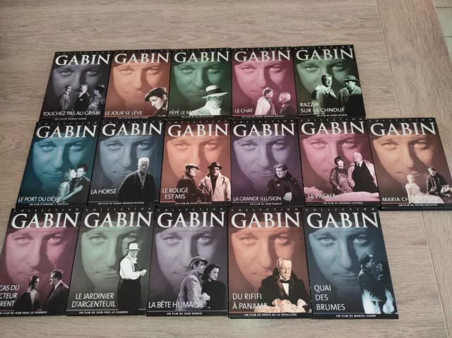 * Collection Gabin Lot De 16 Dvd En Très Bon État ( Le Chat ,Maria Chapdelaine