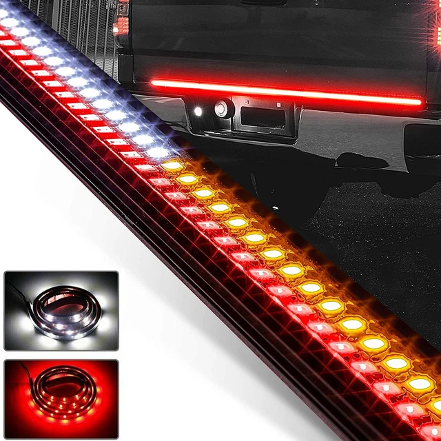 LED STRIP TAILGATE Light Bar Reverse Brake Signal For Chevy Ford For