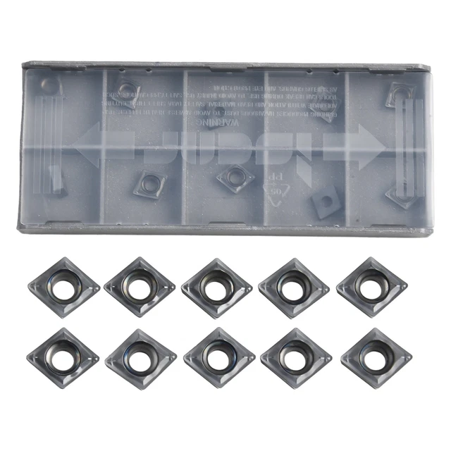 10 Plaquettes Carbure Sandvik CCMT060204-MM 1115 - Inserts De Tournage Neuves En Boîte