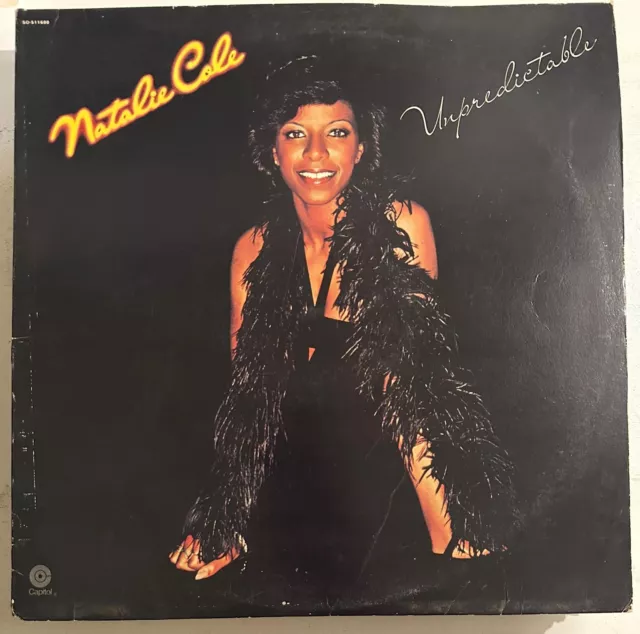 Natalie Cole – Unpredictable - Vinyl Lp Black 1977 Capitol - Vg - A14