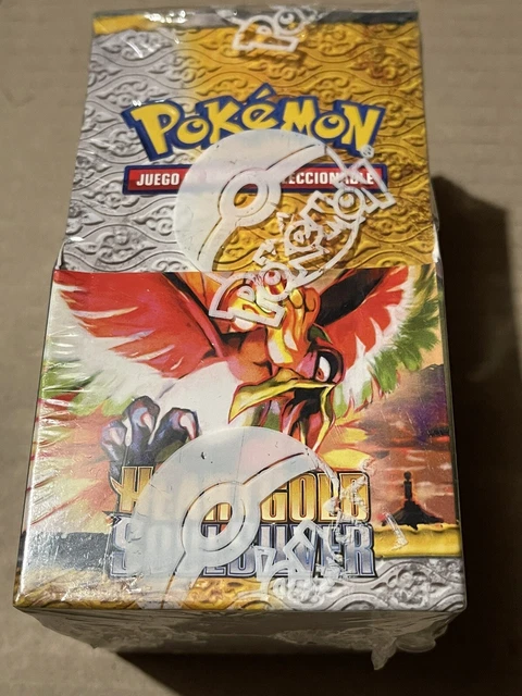 Pokemon Heart Gold Soul Silver Hgss Booster Box New Sealed Spanish