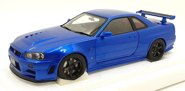 Nissan Skyline R34 GT-R Bayside Blue AutoArt 1:18 im Kanton Zürich