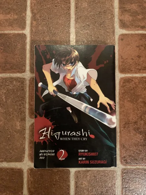 Higurashi When They Cry Abducted By Demons Arc 2 English Manga FREE SHIPPING