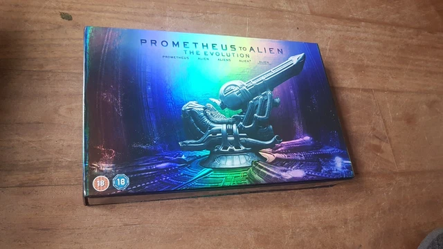 PROMETHEUS TO ALIEN: The Evolution Collection Blu-ray Box Set tee shirt ...