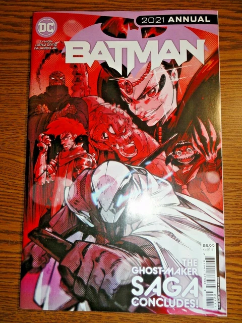 Batman 2021 Annual #1 Tynion NM Ghost Maker Killer Croc 1st Print Detective DC