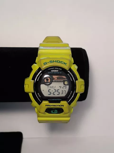 RARE CASIO G Shock GWX 8900C G Lide Tough Solar Moon Tide Graph