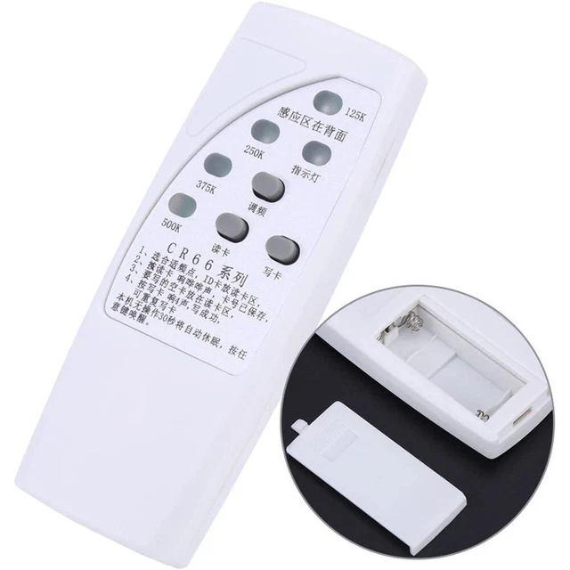 Duplicatore RFID industriale 125 KHz 3 pulsanti accessorio parti palmari bianco