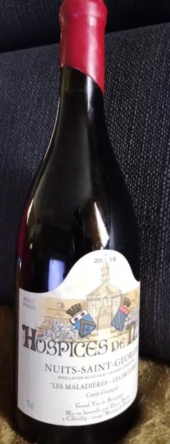 Nuits-Saint-Georges Maladières Brulées Cuvée Grangier, Hospices de Nuits