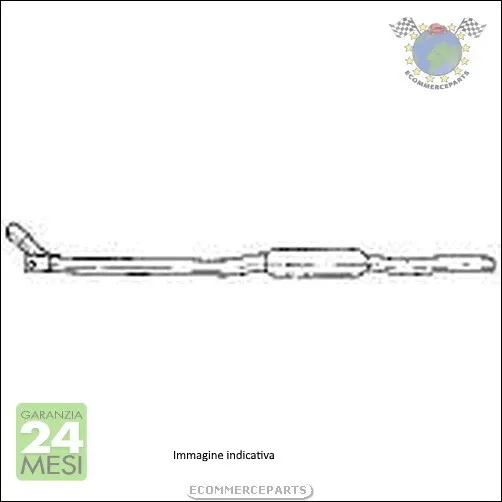 Silenziatore Marmitta Anteriore Sigam per FIAT PANDA P