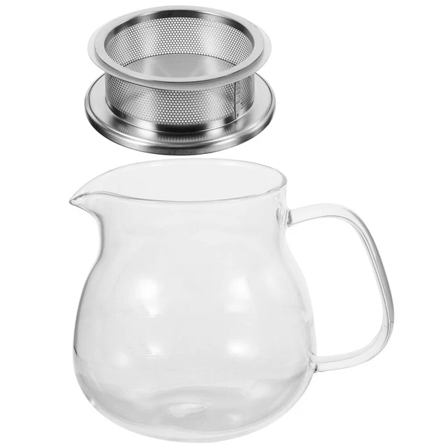 1 juego de tetera de vidrio de mano tetera de té casera tetera tetera de vidrio tetera cocina