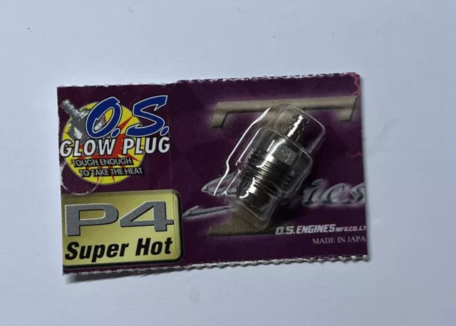 OS Turbo P4 Glow Plug Super Hot