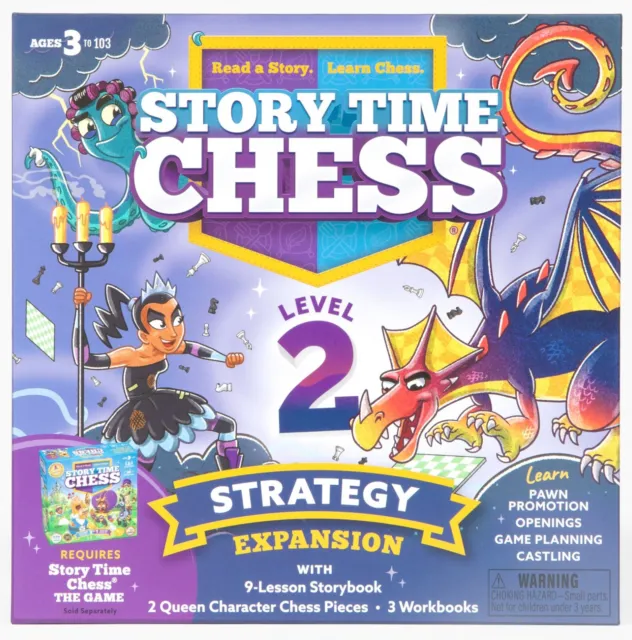 361766 Story Time Chess Level 2 Expansion Childrens Chess Learning Game Ages 3+