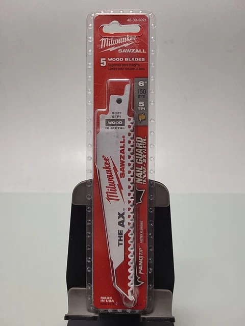 Zona Schlüsselloch-Sägeblatt 3er Pack – 24 TPI, 2-1/4 Zoll Länge, Für Push-Sägen