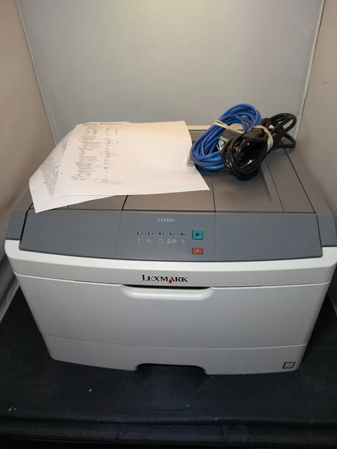 LEXMARK WORKGROUP LASER PRINTER E260dn ONLY 19M PAGES WORKS GREAT TONER INCLUDED