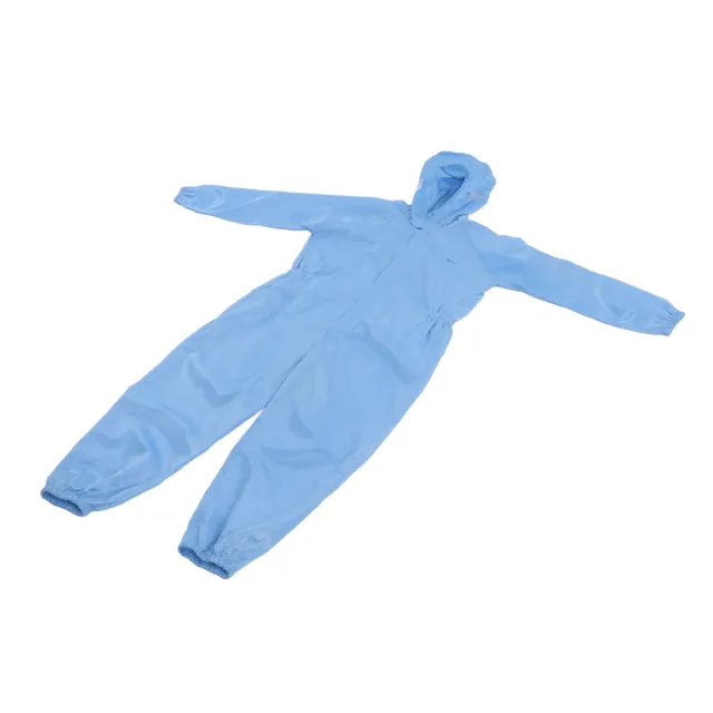 Dustproof Work Protection Coverall Universal With Hood For Food Factory For ESD