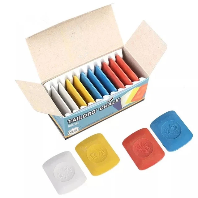 Patchwork Markers Fabric Chalk Colorful Dressmaker Erasable Tailor Chalk