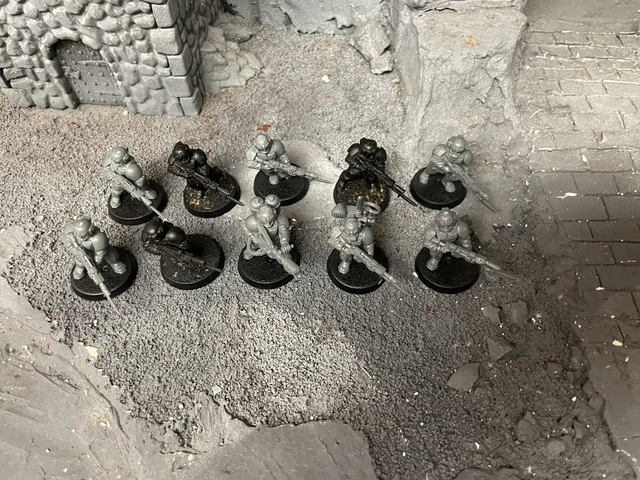 Warhammer 40k - Commandant Vostroya Astra Militarum - Figurine Peinte Et Assemblée
