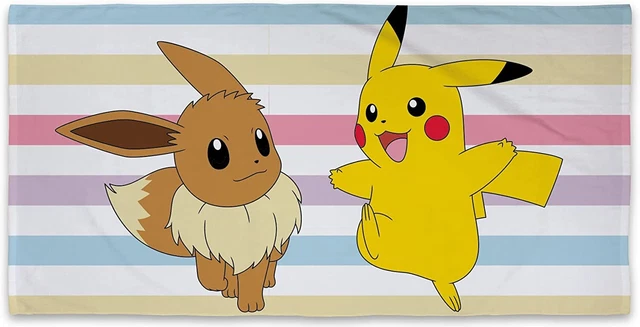 Nuisette Pokémon Pikachu Et Eevee Pour Fille 5-12 Ans - 100% Polyester - Lavage Machine