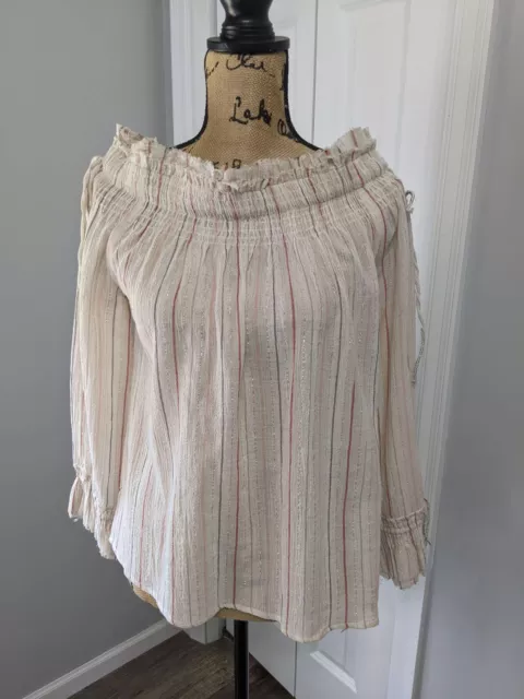 Love Sam NWT Size Small Top Beige