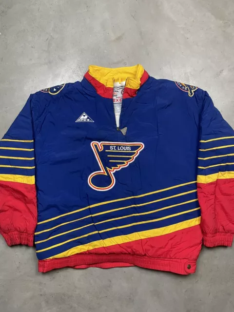 Vintage NHL (Apex One) - St. Louis Blues Jacket 1990s Large