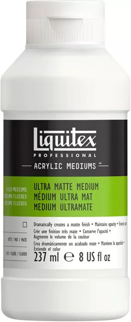 Liquitex Fluid Medium 5608 Ultra Matte Medium 237 ML