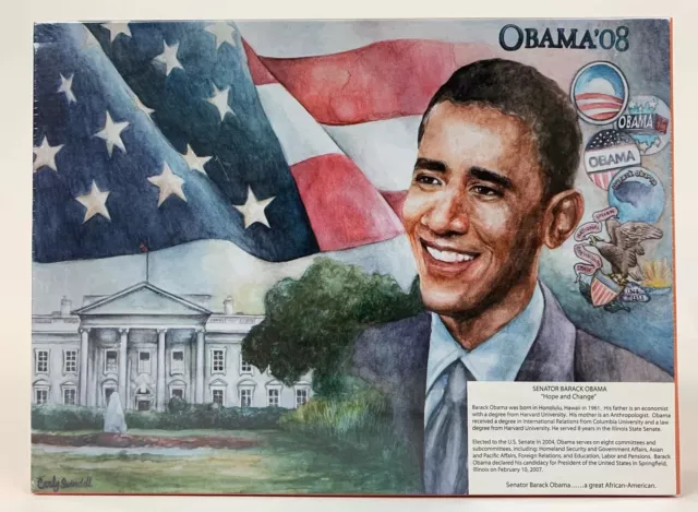 Barack Obama Senator Historical Series Puzzle 504 Piece New Sealed