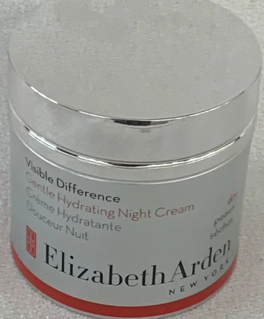 Crema hidratante de noche suave Elizabeth Arden Visible Difference 1,7 oz cara seca