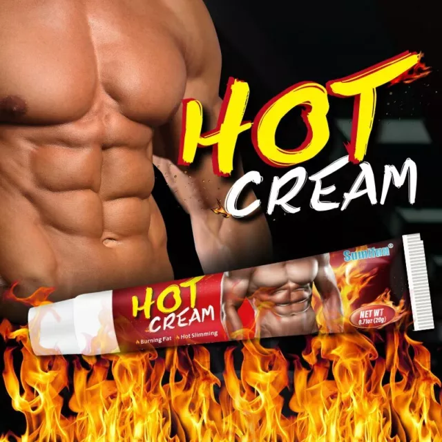 Hot Cream Abdominal Strengthening Workout Sweat Enhancer Ointment Burning Fat