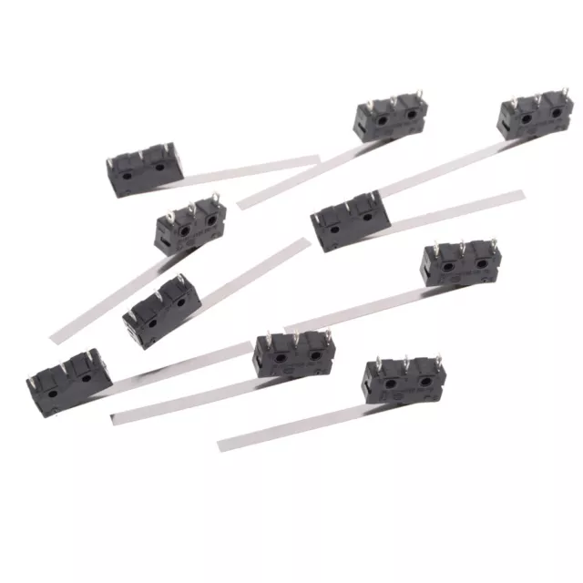 10PCS V-153-1C25 Limit Switch Long Straight Hinge Lever Type SPDT Micro Swit WF