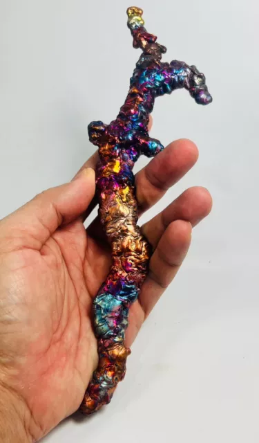 Naga Dagger Sword Knife SURIYAN RACHA Rainbow 7 LEKLAI Thai Amulet Charms Dragon