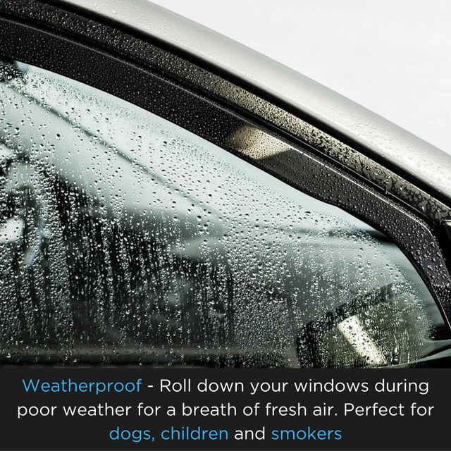 VW GOLF MK6 20092012 3Door Hatchback Wind Deflectors Accessories