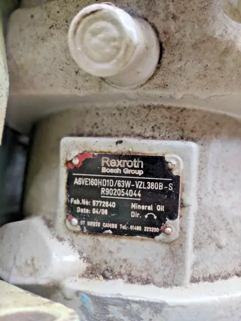 Rexroth A6VE160HD1D/63W-VZL380B-S Hydraulic Motor