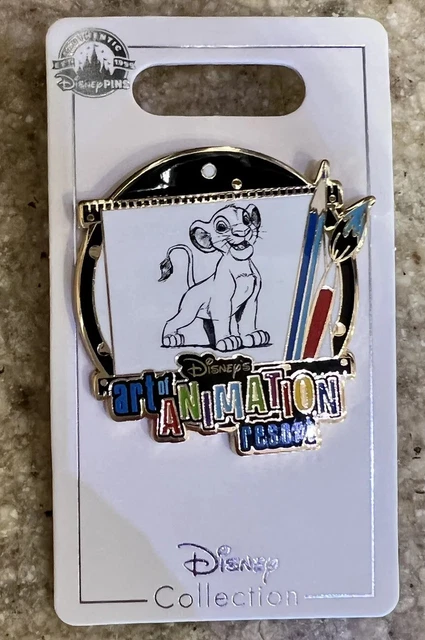 2022 Disney Parks Art Of Animation Resort Simba Lion King Open Edition Pin