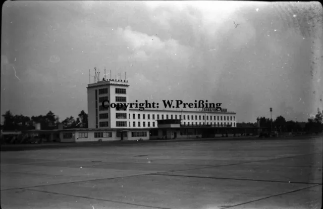 Repro Ansicht/Foto Serie: 7 Ansichten Flughafen Frankfurt  1955 2