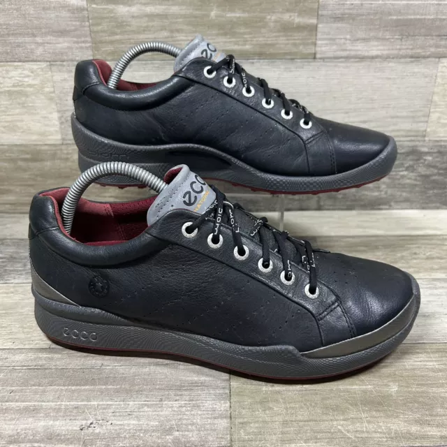 Ecco Hydromax Biom Golf Shoes Men’s EU 41 US 7-7.5 Black Yak Leather Spikeless