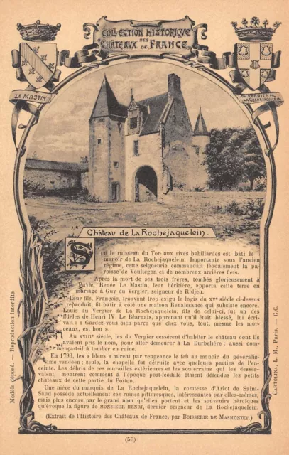 79-Bressuire Chateau De La Rochejaquelain-N�T2625-D/0161