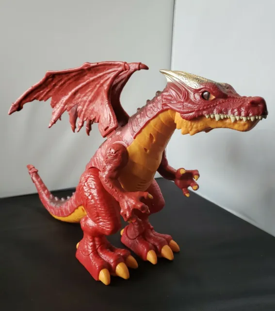 Zuru Robo Alive Fire Breathing Dragon 2019 with Motion, Sound Effects, LED Light