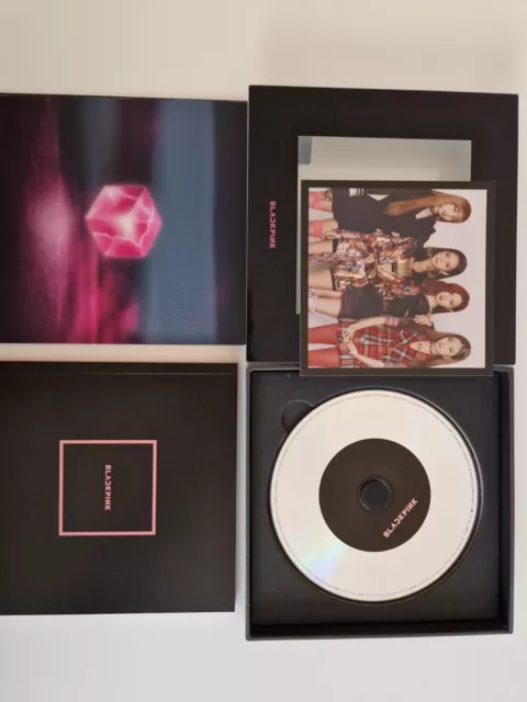 BLACKPINK - Square Up (1st Mini Album) mit Postcard (black version)