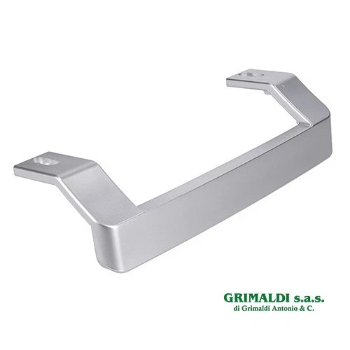 BEKO 4900060400 Maniglia Per Porta Frigorifero - Ricambio Originale, Colore Argento, Dimensioni 260x115x40 Mm - 4