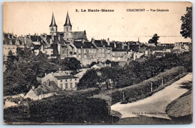 Postcard - Haute-Marne, Chaumont, France